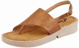 Flavia Women's Tan Fashion Sandals-9 UK (41 EU) (10 US) (FL/218/TAN)