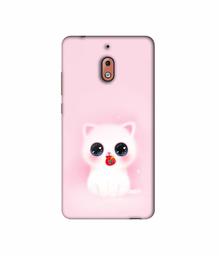 Amazon Brand - Solimo Designer Kitty 3D Printed Hard Back Case Mobile Cover for Nokia 2.1