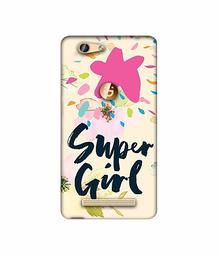 Amazon Brand - Solimo Designer Super Girl 3D Printed Hard Back Case Mobile Cover for Gionee F103 Pro