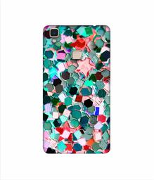 Amazon Brand - Solimo Designer Multicolor Stone 3D Printed Hard Back Case Mobile Cover for Vivo V3 Max