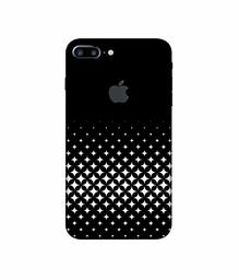 Amazon Brand - Solimo Designer Small Squre Pattern 3D Printed Hard Back Case Mobile Cover for Apple iPhone 7 Plus (Logo Cut)