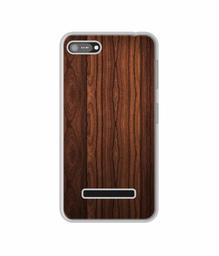 Amazon Brand - Solimo Designer Wooden Texture UV Printed Soft Back Case Mobile Cover for Comio C1