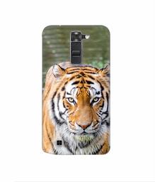 Amazon Brand - Solimo Designer Tiger in Water 3D Printed Hard Back Case Mobile Cover for LG K10