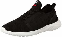 Amazon Brand - Symbol Men's Black 2 Textile Sneakers-7 UK (41 EU) (8 US) (SYM-ET-009A)