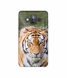 Amazon Brand - Solimo Designer Tiger in Water 3D Printed Hard Back Case Mobile Cover for Samsung Galaxy J7 Duo