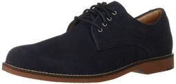 206 Collective Marca Amazon Barnes Suede Casual Oxford, Azul Marino, 7 2E US