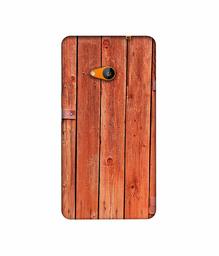 Amazon Brand - Solimo Designer Wooden Door 3D Printed Hard Back Case Mobile Cover for Microsoft Lumia 535