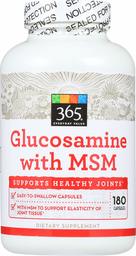 365 Everyday Value, Glucosamine with MSM, 180 ct