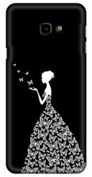 Amazon Brand - Solimo Designer Girl Design 3D Printed Hard Back Case Mobile Cover for Samsung Galaxy J4 Plus