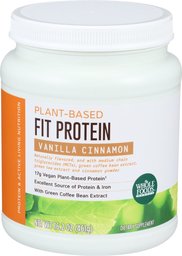 Whole Foods Market, Plant-Based Fit Protein - Vanilla Cinnamon, 16.2 oz