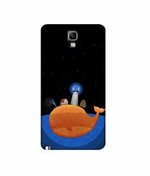 Amazon Brand - Solimo Designer Whale 3D Printed Hard Back Case Mobile Cover for Samsung Galaxy Note 3 Neo