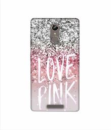 Amazon Brand - Solimo Designer Love Pink 3D Printed Hard Back Case Mobile Cover for Gionee S6s