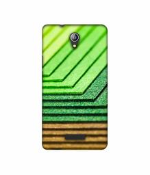 Amazon Brand - Solimo Designer Green Shad Texture 3D Printed Hard Back Case Mobile Cover for Micromax Canvas Pace 4G Q416