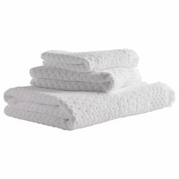 Amazon Brand - Urban Living Rivet FIONA Bath Towels