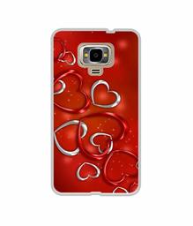 Amazon Brand - Solimo Designer Hearts UV Printed Soft Back Case Mobile Cover for Samsung Z4