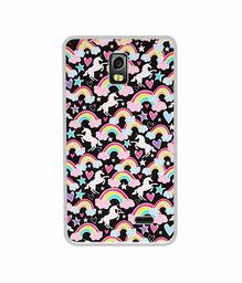 Amazon Brand - Solimo Designer Unicorn Texture UV Printed Soft Back Case Mobile Cover for LYF Water 10