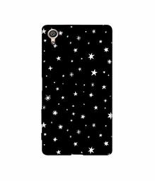 Amazon Brand - Solimo Designer Sperking Stars 3D Printed Hard Back Case Mobile Cover for Sony Xperia X