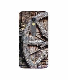 Amazon Brand - Solimo Designer Old Stambh 3D Printed Hard Back Case Mobile Cover for Motorola Moto X Force