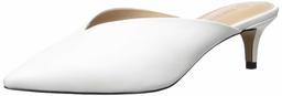 The Drop Women's Valencia Pointed Toe Mule Sandal, White, 7.5