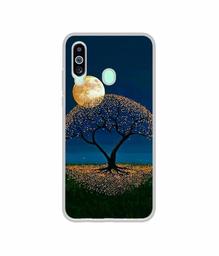 Amazon Brand - Solimo Designer Dark Night View UV Printed Soft Back Case Mobile Cover for Samsung Galaxy M40