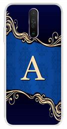 Amazon Brand - Solimo Designer Multicolor Blue Pattern Alphabet-A Printed Soft Back Case Mobile Cover for Poco X2 / Xiaomi Redmi K30