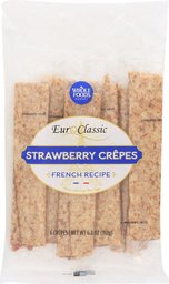 Whole Foods Market Strawberry Filled Crepes, 6 Ct