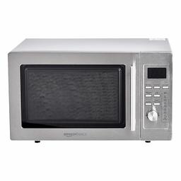 AmazonBasics Digital Countertop Microwave with Grill, 25L, 900W - Stainless Steel