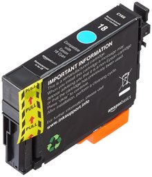 AmazonBasics - Cartuccia rigenerata di inchiostro per Epson Daisy 18 ciano