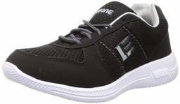 LEONE Men's Black Running Shoes-8 UK (42 EU) (L611BLACK8)