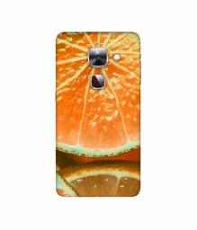 Amazon Brand - Solimo Designer Orange Slice 3D Printed Hard Back Case Mobile Cover for LeEco Le Max 2