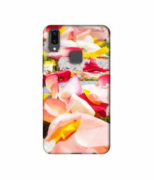 Amazon Brand - Solimo Designer Rose Petals 3D Printed Hard Back Case Mobile Cover for Vivo V9 / V9 Pro