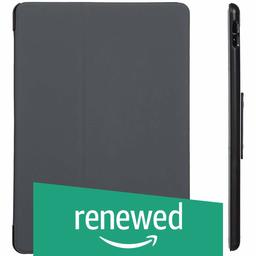 (Renewed) AmazonBasics New iPad Pro 2017 Smart Case Auto Wake/Sleep Cover, Grey, 10.5