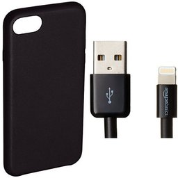 AmazonBasics Accessories iPhone 7 Bundle (Black)