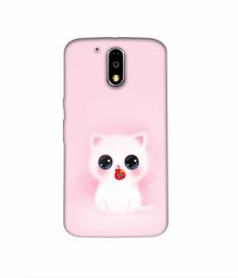 Amazon Brand - Solimo Designer Kitty 3D Printed Hard Back Case Mobile Cover for Motorola Moto G4 Plus