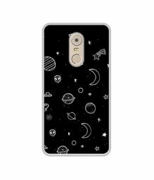 Amazon Brand - Solimo Designer Solar System UV Printed Soft Back Case Mobile Cover for Lenovo K6 Note