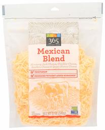 365 Everyday Value, Mexican Blend Cheese, Shredded, 12 oz