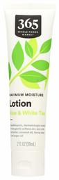 365 by Whole Foods Market, Maxium Moisture Lotion, Aloe & White Tea, 2 Fl Oz