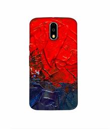 Amazon Brand - Solimo Designer Red Wax Color 3D Printed Hard Back Case Mobile Cover for Motorola Moto G4 Plus