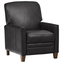 Amazon Brand – Stone & Beam Edmunds Traditional Leather Recliner, 30