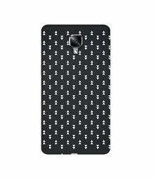 Amazon Brand - Solimo Designer Small Triangle 3D Printed Hard Back Case Mobile Cover for OnePlus 3 / OnePlus 3T