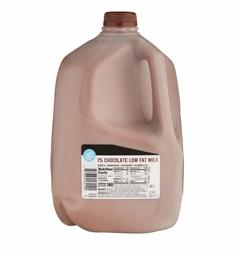 Amazon Brand - Happy Belly 1% Low Fat Chocolate Milk, Gallon, 128 Ounces