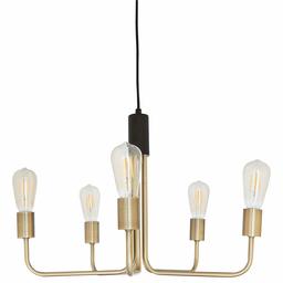 Rivet Theory Edison Bulb Chandelier, 14.5