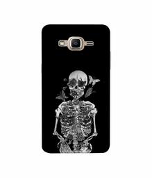 Amazon Brand - Solimo Designer Skeletan 3D Printed Hard Back Case Mobile Cover for Samsung Galaxy J2 Prime