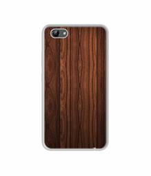 Amazon Brand - Solimo Designer Wooden Texture UV Printed Soft Back Case Mobile Cover for Vivo Y71