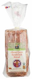 365 Everyday Value, Organic Sandwich Bread, Ancient Grains (17 Slices), 20 Ounce