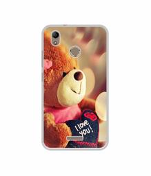 Amazon Brand - Solimo Designer Teddy Bear UV Printed Soft Back Case Mobile Cover for Infocus Turbo 5