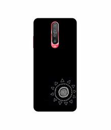 Amazon Brand - Solimo Designer Circle Pattern 3D Printed Hard Back Case Mobile Cover for Poco X2 / Mi Redmi K30