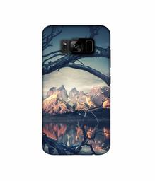 Amazon Brand - Solimo Designer Tree Reflextion 3D Printed Hard Back Case Mobile Cover for Samsung Galaxy S8 Plus