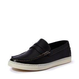 Amazon Brand - Symbol Men's Black Loafers-8 UK/India (42 EU) (AZ-KY-104B)