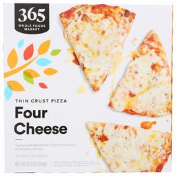 365 by Whole Foods Market, Frozen Thin Crust Pizza, Four Cheese, 12.5 Ounce